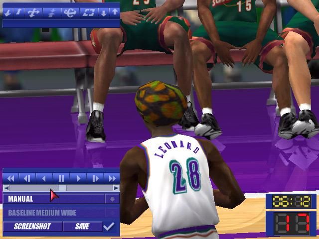 NBA Live 2001 screenshot 5 for Playstation
